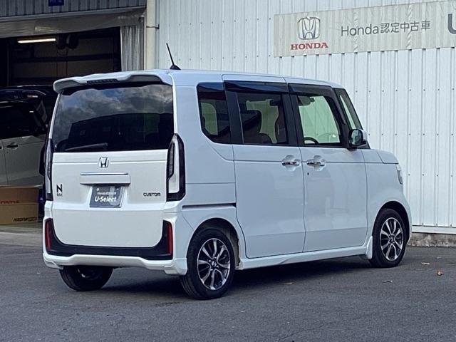 N-BOXカスタム ベースグレード HondaCONNECTforGathers+ナビ装着用スペシャルパッケージ 運転席&助手席シートヒーター USB接続 Dレコ 1オーナー ベンチシート オートエアコン スマートキ LED クルコン(8枚目)