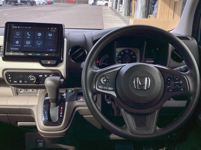 N-WGN L 運転席X助手席シートヒーター Pセンサー 記録簿 ベンチシート 盗難防止システム ABS スマートキー サイドカーテンエアバック クルコン フルセグTV オートエアコン アイドリングストップ ドラレコ(3枚目)