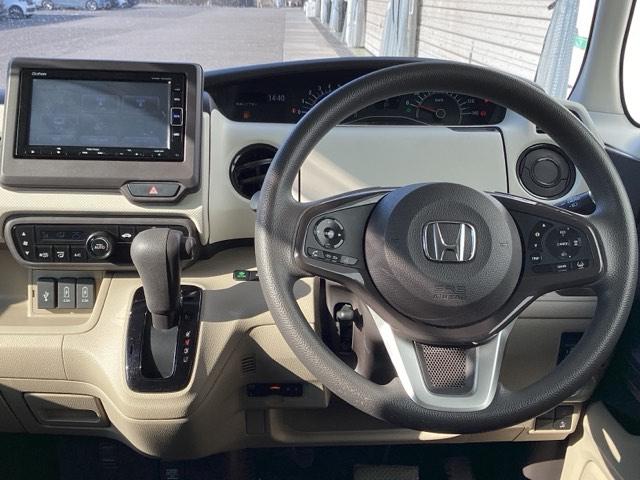 Ｎ－ＢＯＸ Ｇ・Ｌホンダセンシング　ナビ装着用スペシャルパッケージ＋ＥＴＣ車載器　ベンチＳ　スマートキープッシュスタート　Ｄレコ　両側スライド片側電動　ＤＶＤ可　ＰＳ　ＵＳＢ接続　キーフリー　フルセグＴＶ　コーナーソナー　ＬＥＤ　ＡＢＳ（3枚目）