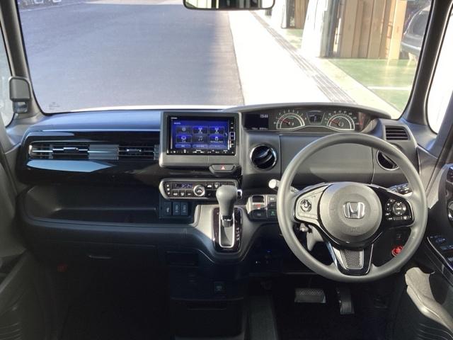 Ｎ－ＢＯＸ Ｌ　ＥＴＣ／純正ナビ／バックモニター／ホンダセンシング　ＵＳＢ入力　ＤＶＤ視聴可能　ＬＥＤランプ　シートヒータ　運転席エアバッグ　イモビライザー　キーフリー　両側スライドドア　Ｒカメ　パワーウインドウ（2枚目）