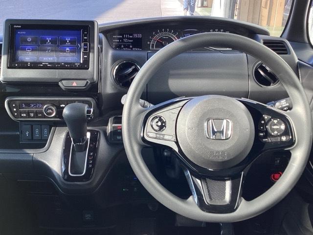 Ｎ－ＢＯＸ Ｌ　ＥＴＣ／純正ナビ／バックモニター／ホンダセンシング　ＵＳＢ入力　ＤＶＤ視聴可能　ＬＥＤランプ　シートヒータ　運転席エアバッグ　イモビライザー　キーフリー　両側スライドドア　Ｒカメ　パワーウインドウ（3枚目）