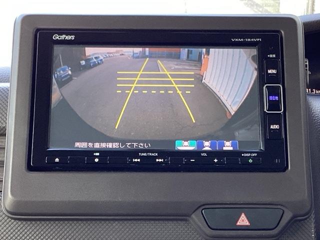 Ｎ－ＢＯＸ Ｇ　ＥＴＣ／純正ナビ／バックモニター　スマートキ－　セキュリティーアラーム　ＡＣ　ＤＶＤ再生可　ＥＴＣ付　キーフリー　ドライブレコーダー　ＬＥＤライト　横滑り防止機能　Ｂカメラ　デュアルエアバッグ　記録簿（12枚目）