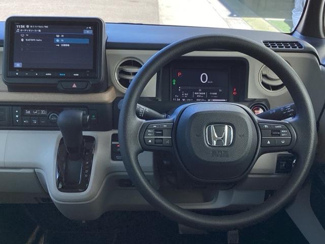 Ｎ－ＢＯＸ ベースグレード　ＥＴＣ／純正ナビ／バックモニター／ホンダセンシング　アイスト　１オナ　セキュリティアラーム　地デジＴＶ　誤発信抑制機能　キーレスエントリー　前席シートヒーター　ＵＳＢポート　バックカメラ付　スマートキ（3枚目）