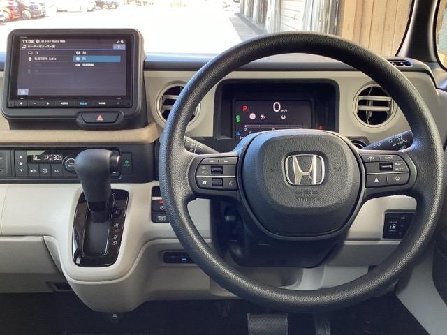 Ｎ－ＢＯＸ ベースグレード　ＥＴＣ／純正ナビ／バックモニター／ホンダセンシング　アイスト　１オナ　セキュリティアラーム　地デジＴＶ　誤発信抑制機能　キーレスエントリー　前席シートヒーター　ＵＳＢポート　バックカメラ付　スマートキ（3枚目）