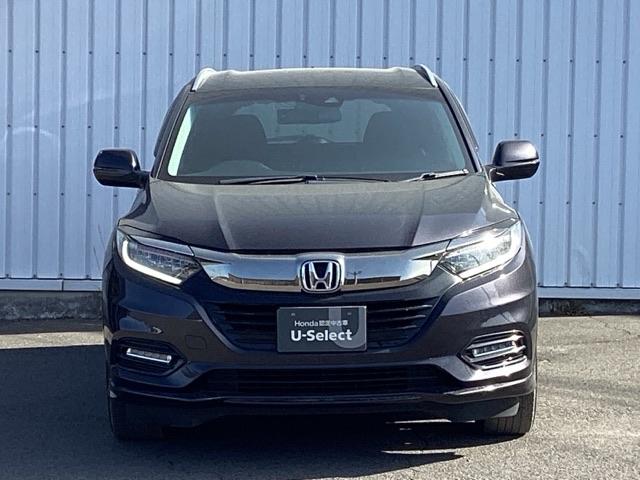 ヴェゼル ハイブリッドＺ・ホンダセンシング　ＥＴＣ／純正ナビ／バックモニター／ホンダセンシング　両席エアバック　追突被害軽減ブレーキ　ＬＥＤヘットライト　スマートキープッシュスタート　サイドカーテンエアバック　整備記録簿　ＵＳＢ入力　ＡＡＣ（6枚目）