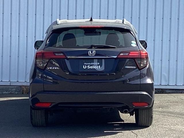 ヴェゼル ハイブリッドＺ・ホンダセンシング　ＥＴＣ／純正ナビ／バックモニター／ホンダセンシング　両席エアバック　追突被害軽減ブレーキ　ＬＥＤヘットライト　スマートキープッシュスタート　サイドカーテンエアバック　整備記録簿　ＵＳＢ入力　ＡＡＣ（9枚目）