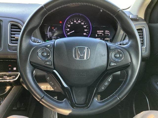 ヴェゼル ハイブリッドＺ・ホンダセンシング　ＥＴＣ／純正ナビ／バックモニター／ホンダセンシング　両席エアバック　追突被害軽減ブレーキ　ＬＥＤヘットライト　スマートキープッシュスタート　サイドカーテンエアバック　整備記録簿　ＵＳＢ入力　ＡＡＣ（15枚目）