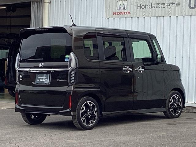 Ｎ－ＢＯＸカスタム Ｇ・Ｌターボホンダセンシング　メモリーナビ／ＬＥＤライト　Ｂソナー　ベンチ　横滑り防止システム　整備点検記録簿　地デジフルセグ　ＴＶナビ　Ｗエアバック　サイドエアバック　ターボ車　ＵＳＢ　セキュリティアラーム　ＥＴＣ付　ＤＶＤ（8枚目）