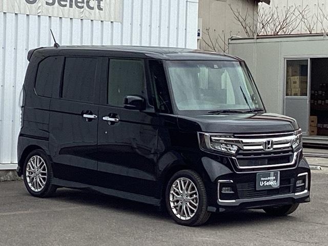 Ｎ－ＢＯＸカスタム Ｌターボ　メモリ－ナビ／ＬＥＤヘッドライト　両側電動Ｄ　セキュリティアラーム　フルオートエアコン　Ｓヒーター　ＬＥＤランプ　地デジフルセグ　Ｂカメ　アクティブクルーズコントロール　サイドカーテンエアバック（7枚目）