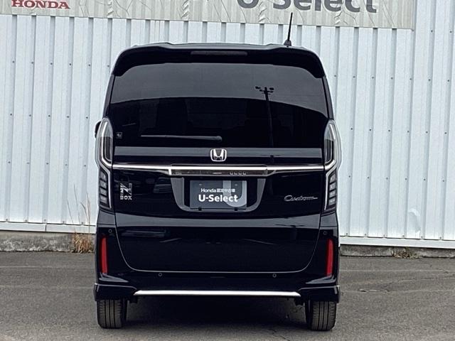 Ｎ－ＢＯＸカスタム Ｌターボ　メモリ－ナビ／ＬＥＤヘッドライト　両側電動Ｄ　セキュリティアラーム　フルオートエアコン　Ｓヒーター　ＬＥＤランプ　地デジフルセグ　Ｂカメ　アクティブクルーズコントロール　サイドカーテンエアバック（9枚目）