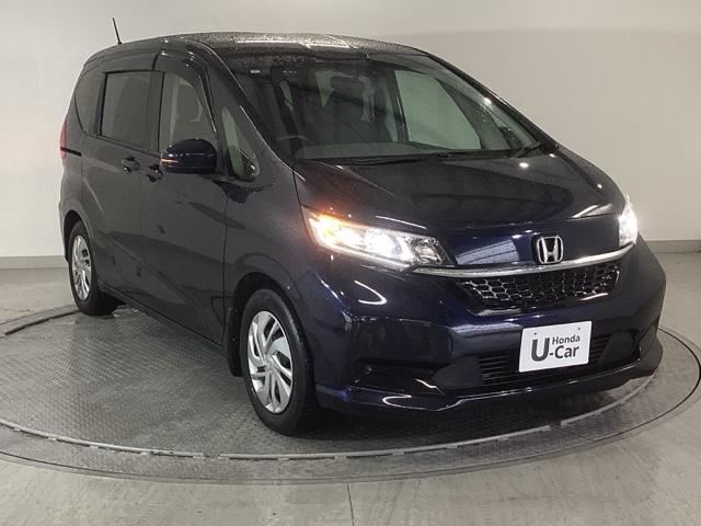 フリード Ｇ・ホンダセンシング　純正ナビ　フルセグ　６人乗り　Ｗ電動ドア　キーフリ　スマートキーシステム　イモビ　ＵＳＢポート　カラーバックモニター　横滑防止装置　ＬＥＤランプ　エアコン　クルコン　パワーウィンドウ　ＳＲＳ　ＡＢＳ（7枚目）