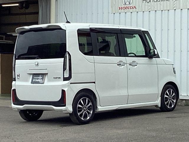 Ｎ－ＢＯＸカスタム ベースグレード　ＨｏｎｄａＣＯＮＮＥＣＴｆｏｒＧａｔｈｅｒｓ＋ナビ装着用スペシャルパッケージ　ベンチシ－ト　アクティブクルーズ　フルセグ対応　前席シートヒーター　イモビライザー　１オーナー　ＵＳＢ　運転席エアバッグ（8枚目）