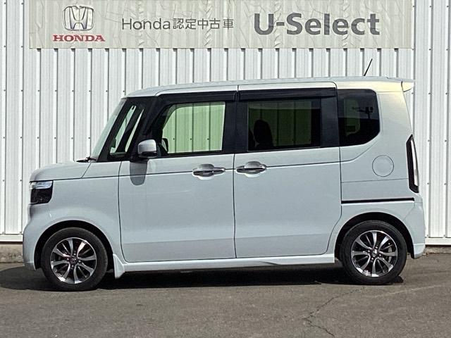 N-BOXカスタム ベースグレード 運転席&助手席シートヒーター/メモリーナビ/LEDヘッドライト 1オーナー USB フルセグテレビ ISTOP LEDライト Bカメラ オートエアコン ベンチS 前席シートヒーター Sキー ETC(10枚目)