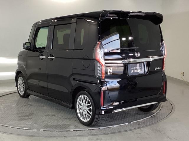 Ｎ－ＢＯＸカスタム Ｌターボ　純正ナビ　フルセグ　リアカメラ　両側自動スライドドア　盗難防止システム　衝突軽減Ｂ　バックガイドモニター　地デジＴＶ　横滑り防止装置　スマートキ－　ＬＥＤヘットライト　車線逸脱　キーレスエントリー（10枚目）
