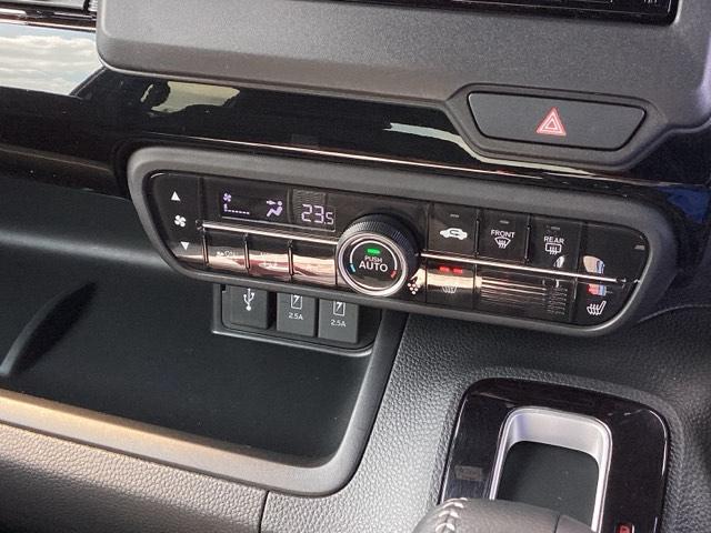 Ｎ－ＢＯＸカスタム Ｌターボ　純正ナビ　フルセグ　リアカメラ　両側自動スライドドア　盗難防止システム　衝突軽減Ｂ　バックガイドモニター　地デジＴＶ　横滑り防止装置　スマートキ－　ＬＥＤヘットライト　車線逸脱　キーレスエントリー（13枚目）