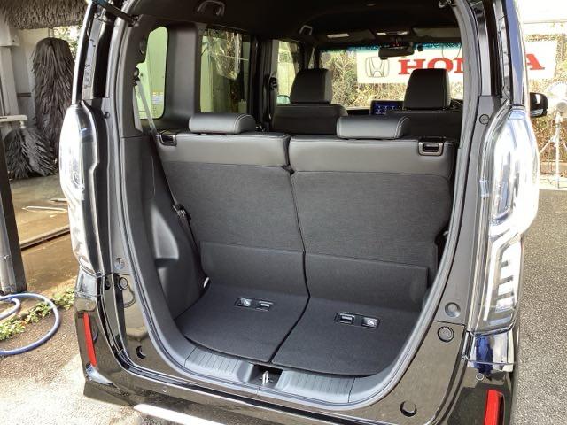 Ｎ－ＢＯＸカスタム Ｌターボ　純正ナビ　フルセグ　リアカメラ　両側自動スライドドア　盗難防止システム　衝突軽減Ｂ　バックガイドモニター　地デジＴＶ　横滑り防止装置　スマートキ－　ＬＥＤヘットライト　車線逸脱　キーレスエントリー（21枚目）