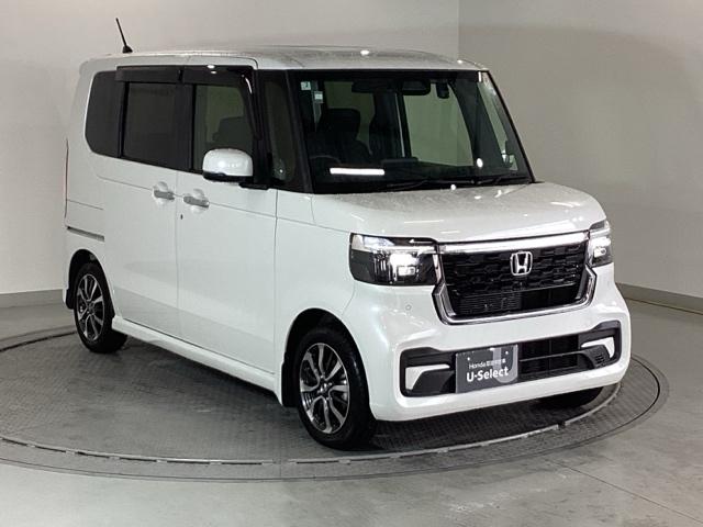 Ｎ－ＢＯＸカスタム ベースグレード　試乗車　メモリーナビ　ドラレコ　ＥＴＣ　衝突軽減Ｂ　ハイビームアシスト　ＵＳＢ　禁煙　フルセグテレビ　ＩＳＴＯＰ　ＬＥＤライト　Ｂカメラ　オートエアコン　ベンチＳ　前席シートヒーター　Ｓキー　ＥＳＣ（8枚目）