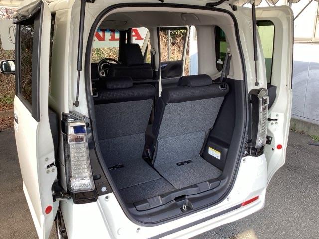 N-BOXカスタム G・Lパッケージ 純正メモリーナビ パワースライドドア エコモード 両側スライド片側電動 セキュリティー PW 横滑り防止装置付き ナビTV エアバック メンテナンスノート ベンチ席 スマキー キーレスエントリー(18枚目)