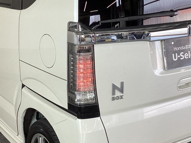 N-BOXカスタム G・Lパッケージ 純正メモリーナビ パワースライドドア エコモード 両側スライド片側電動 セキュリティー PW 横滑り防止装置付き ナビTV エアバック メンテナンスノート ベンチ席 スマキー キーレスエントリー(28枚目)