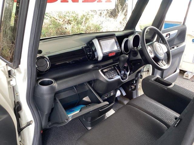 N-BOXカスタム G・Lパッケージ 純正メモリーナビ パワースライドドア エコモード 両側スライド片側電動 セキュリティー PW 横滑り防止装置付き ナビTV エアバック メンテナンスノート ベンチ席 スマキー キーレスエントリー(34枚目)