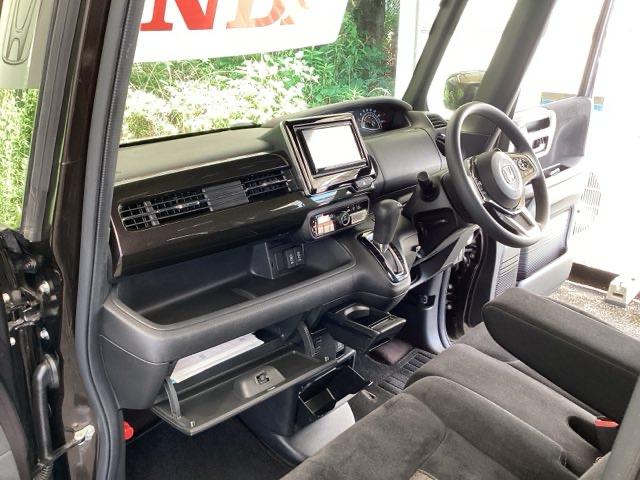 Ｎ－ＢＯＸカスタム Ｇ・Ｌホンダセンシング　メモリーナビ　両側電動スライドドア　前後誤発進抑制　シ－トヒ－タ－　キーレスエントリー　横滑防止　記録簿　地デジ　サイドＳＲＳ　Ｉストップ　Ｗ電動スライド　パワーステアリング　パワーウィンドウ　ＡＢＳ（34枚目）