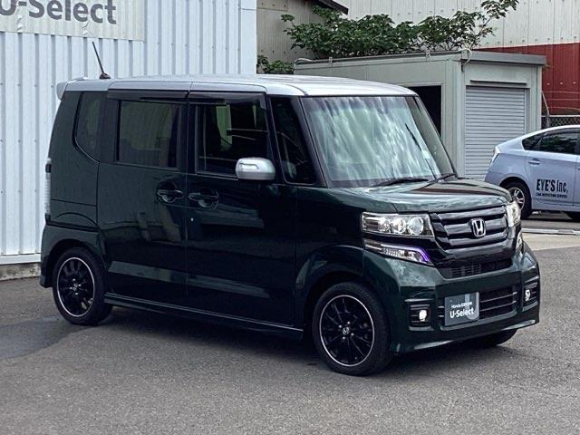 Ｎ－ＢＯＸカスタム ＧターボＳＳパッケージ　ナビ装着用スペシャルパッケージ＋ＥＴＣ車載器（ナビ連動）オートエアコン（プラズマクラスター搭載）　ＥＣＯＮ　Ｂモニター　スマートエントリー　ＶＳＡ　盗難防止システム　ＡＡＣ　ナビＴＶ　パワステ　ＤＶＤ（7枚目）
