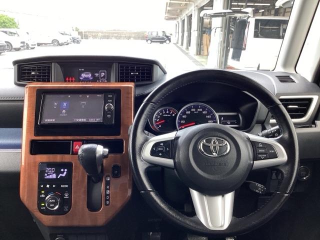 タンク カスタムＧ－Ｔ　スマキ－　地上デジタル　ターボ車　Ｃソナー　両側電動ドア　ＬＥＤヘッドライト　クルコン　リアカメラ　横滑り防止装置　ＥＴＣ　キーレス　ドライブレコーダー　ＴＶナビ　オートエアコン（3枚目）
