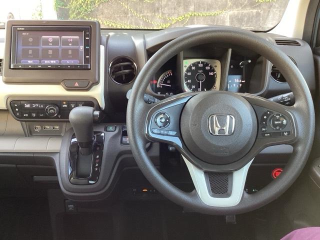 N-WGN Lホンダセンシング プラズマクラスター技術搭載フルオート・エアコンディショナー運転席シートヒーター ETC装備 Bモニタ LEDランプ 横滑り防止機能 USBポート セキュリティアラーム キーフリー スマートキー 記録簿(3枚目)
