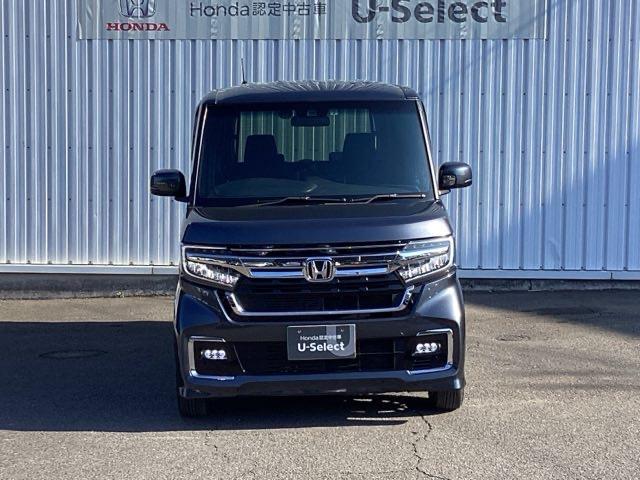 N-BOXカスタム L ETC/ホンダセンシング Pソナー サイドエアバッグ Aストップ シートヒータ ベンチシート 点検記録簿 キーフリーシステム LEDライト クルーズコントロール AC スマキー 横滑り防止 ABS(6枚目)