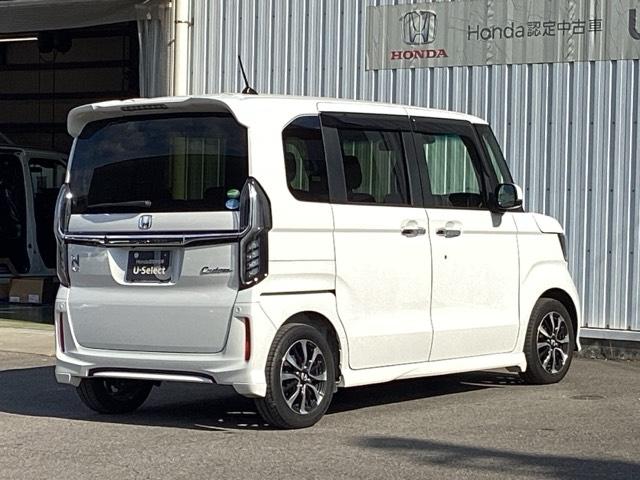 N-BOXカスタム G・Lホンダセンシング ETC/純正ナビ/バックモニター/ホンダセンシング 地デジTV 整備記録簿 助手席エアバッグ キーレス シートH アイドリングST セキュリティーアラーム スマ-トキ- コーナーセンサ リアカメラ(9枚目)