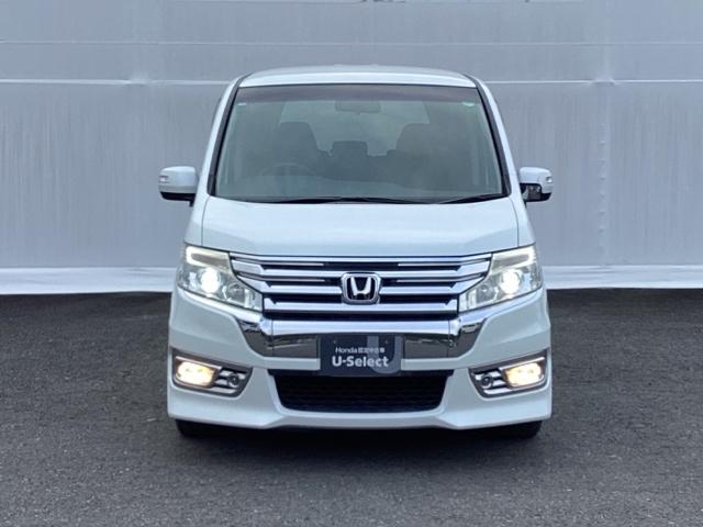 ステップワゴンスパーダ Ｚインターナビセレクション　ＨＤＤナビ　リアカメラ　ＥＴＣ　両側自動スライドドア　Ｒカメラ　横滑り防止機能　オートクルーズ　パワステ　フルセグ　スマ－トキ－　ＡＢＳ　パワーウィンドウ　エアバッグ　キーレスエントリーキー　禁煙車両（7枚目）