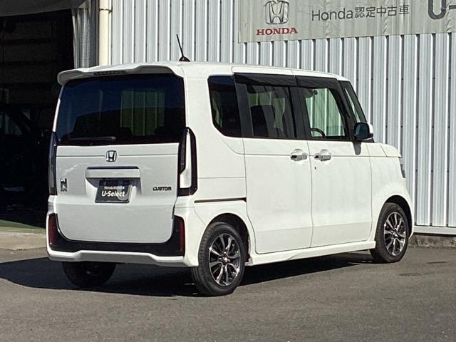 Ｎ－ＢＯＸカスタム ベースグレード　ＥＴＣ／純正ナビ／バックモニター／ホンダセンシング　ＵＳＢ接続　ＣＭＢＳ　Ｄレコ　１オーナー　ベンチシート　オートエアコン　スマートキ　ＬＥＤ　盗難防止装置　クルコン　バックカメラ　フルセグＴＶ（8枚目）