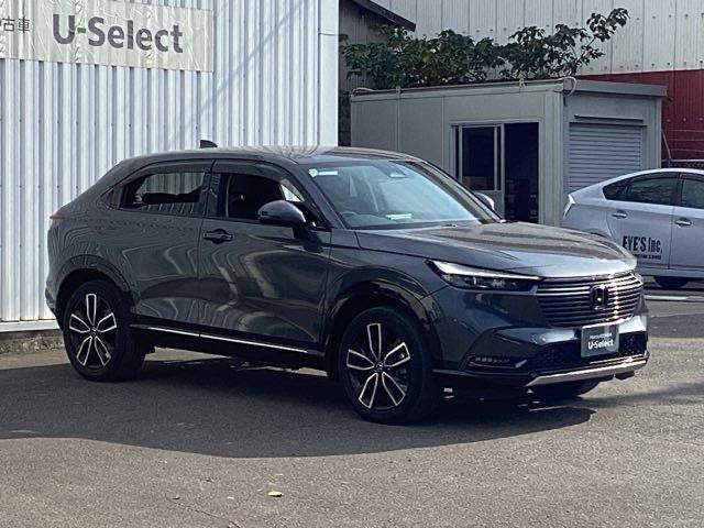 ヴェゼル ｅ：ＨＥＶＺ　スマキ　フルオートエアコン　Ｄレコ　エアバッグ　両席エアバック　Ｒカメ　記録簿付　パワーウィンドウ　ＬＥＤランプ　ソナー　クルーズＣ　ナビ＆ＴＶ　キーレスエントリー　横滑り防止装置（7枚目）