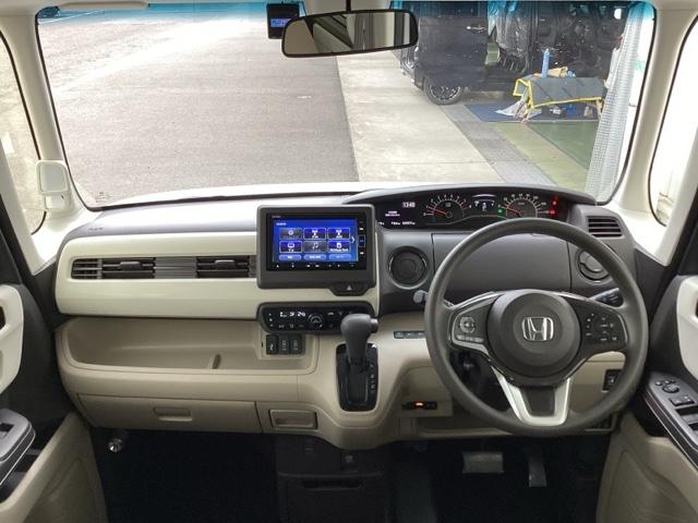N-BOX G・Lホンダセンシング ナビ装着用スペシャルパッケージ+ETC車載器 運転席&助手席シートヒーター Sヒータ Aストップ ESC キーフリーシステム LEDライト フルセグ対応 バックM TVナビ USB スマートキー(2枚目)