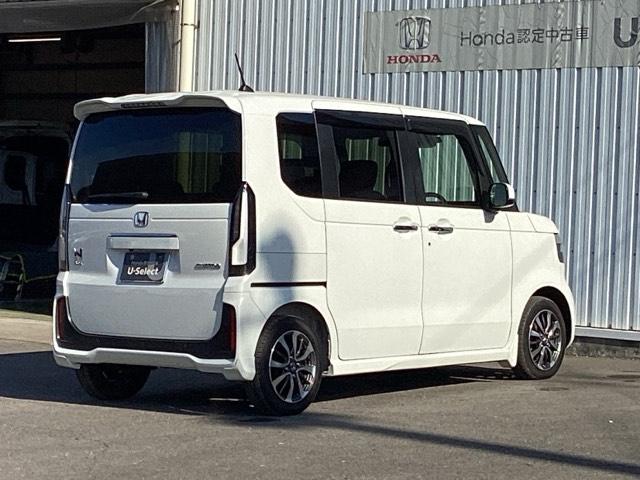 N-BOXカスタム ベースグレード ETC/ホンダセンシング/純正ナビ/バックモニター W電動ドア USB接続 Dレコ 1オーナー ベンチシート オートエアコン スマートキ LED 盗難防止装置 クルコン バックカメラ フルセグTV(8枚目)