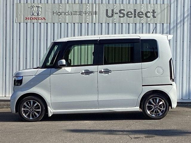 N-BOXカスタム ベースグレード ETC/ホンダセンシング/純正ナビ/バックモニター W電動ドア USB接続 Dレコ 1オーナー ベンチシート オートエアコン スマートキ LED 盗難防止装置 クルコン バックカメラ フルセグTV(10枚目)