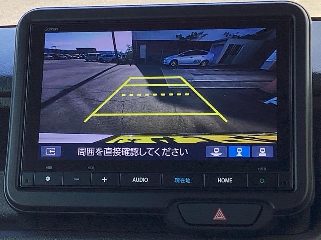 N-BOXカスタム ベースグレード ETC/ホンダセンシング/純正ナビ/バックモニター W電動ドア USB接続 Dレコ 1オーナー ベンチシート オートエアコン スマートキ LED 盗難防止装置 クルコン バックカメラ フルセグTV(12枚目)