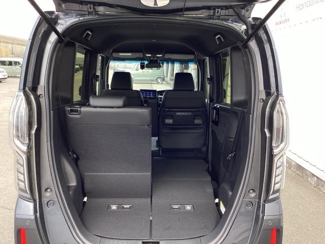 N-BOXカスタム Lターボ ETC/純正ナビ/バックモニター/ホンダセンシング Wパワスラ スマキ プリクラッシュセーフティー 地デジ対応 後カメラ シートH ESC サイドエアバック ECON USBポート DVD再生可(44枚目)