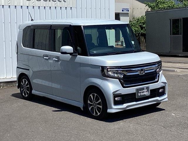 Ｎ－ＢＯＸカスタム Ｌ　純正メモリーナビＬＥＤライト　Ｗ電動ドア　リアセンサー　バックガイドモニター　フルセグテレビ　ナビＴＶ　運転席シートヒーター　パワーステアリング　オートクルーズ　パワーウインドウ　エアバッグ　ＥＴＣ（7枚目）