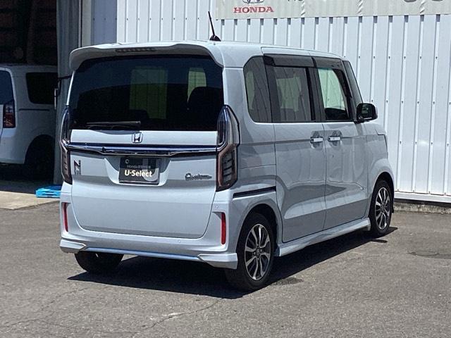 Ｎ－ＢＯＸカスタム Ｌ　純正メモリーナビＬＥＤライト　Ｗ電動ドア　リアセンサー　バックガイドモニター　フルセグテレビ　ナビＴＶ　運転席シートヒーター　パワーステアリング　オートクルーズ　パワーウインドウ　エアバッグ　ＥＴＣ（8枚目）