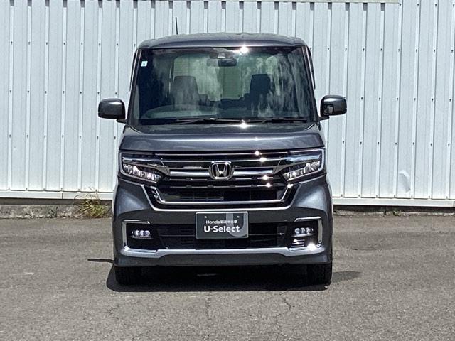 Ｎ－ＢＯＸカスタム Ｌ　運転席＆助手席シート　ヒータープラズマクラスター技術搭載フルオート・エアコンディショナー　サイドエアバッグ　ナビＴＶ　Ａストップ　シートヒータ　ベンチシート　点検記録簿　キーフリーシステム　リアカメ（6枚目）
