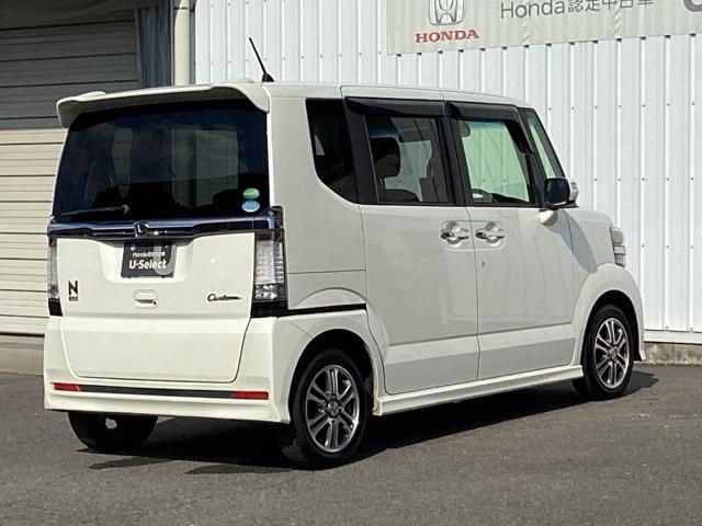 N-BOXカスタム GSSパッケージ カスタムSSパッケージ 両側パワ-スライドドア 整備記録簿 スマ-トキ- エアコン ESC A-STOP 盗難防止システム パワーウィンドウ 運転席助手席エアバッグ ABS キーレス ベンチシート(8枚目)