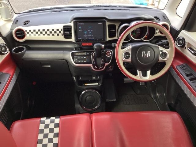 Ｎ－ＢＯＸスラッシュ Ｘ　ＥＴＣ／純正ナビ／バックモニター　記録簿　スマキー　盗難防止装置　Ｂモニター　オートクルーズコントロール　ＤＶＤ視聴　ベンチシート　ＡＢＳ　パワーウィンドウ　オートエアコン　Ｗエアバック　キーレス（2枚目）