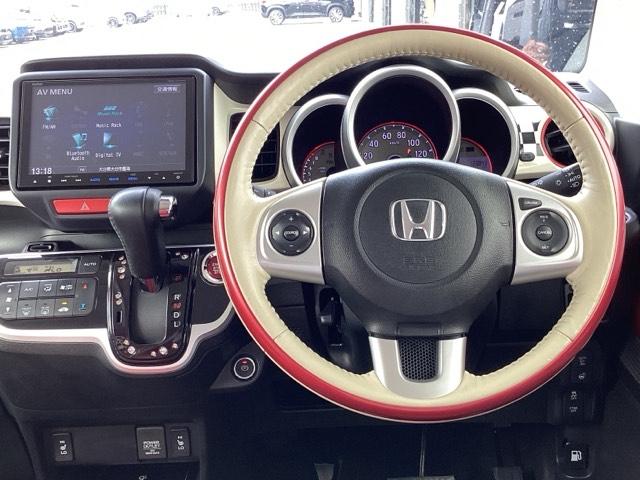 Ｎ－ＢＯＸスラッシュ Ｘ　ＥＴＣ／純正ナビ／バックモニター　記録簿　スマキー　盗難防止装置　Ｂモニター　オートクルーズコントロール　ＤＶＤ視聴　ベンチシート　ＡＢＳ　パワーウィンドウ　オートエアコン　Ｗエアバック　キーレス（3枚目）