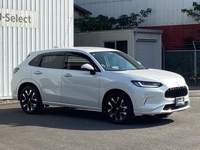 ＺＲ－Ｖ ｅ：ＨＥＶＸ　ブラインドスポットインフォメーション　後退出庫サポート　アダプティブドライビングビーム　マルチビューカメラシステム　バックモニター　クルーズコントロール　前後センサー　フルオートエアコン　ＥＴＣ車載器（7枚目）