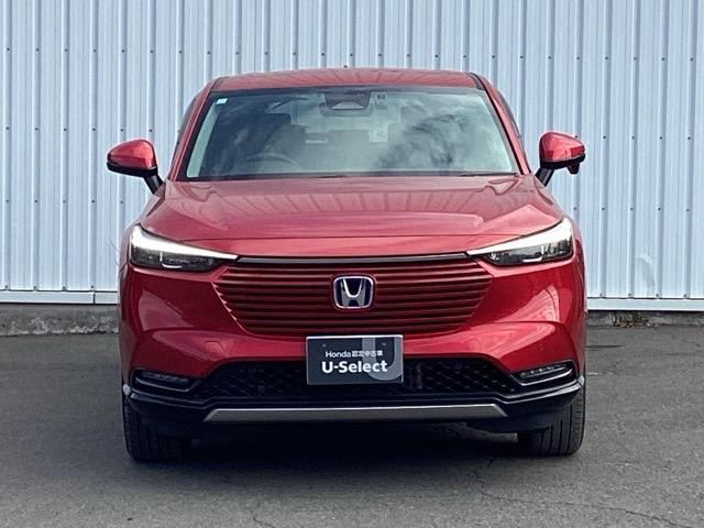 ヴェゼル e:HEVZ ETC/純正ナビ/バックモニター/ホンダセンシング 地上デジタル USB入力 シートH サイドエアB パークセンサー リヤカメラ 点検記録簿 LEDヘットライト ESC パワステ AAC エアバック(6枚目)