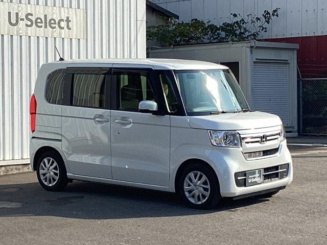 N-BOX G HondaSENSING 前後ソナー エアバック ナビTV 横滑防止装置 フルセグTV リアカメラ DVD LEDヘッドライト スマートキー ベンチシ-ト オートエアコン 整備記録簿 パワーウィンドウ(7枚目)