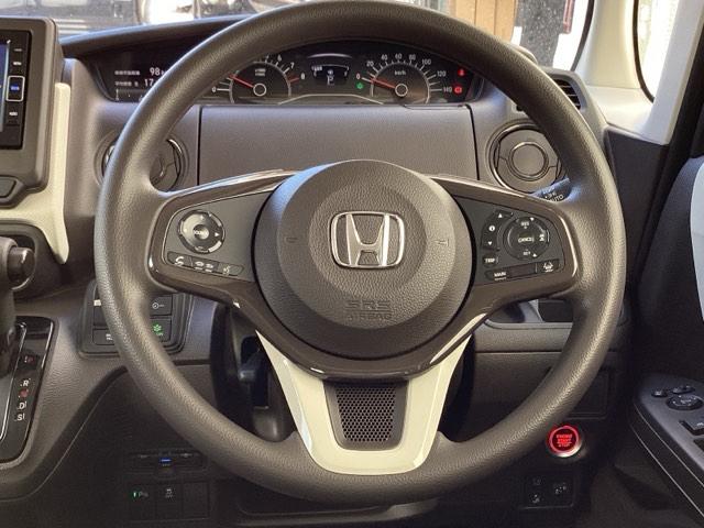 N-BOX G HondaSENSING 前後ソナー エアバック ナビTV 横滑防止装置 フルセグTV リアカメラ DVD LEDヘッドライト スマートキー ベンチシ-ト オートエアコン 整備記録簿 パワーウィンドウ(15枚目)