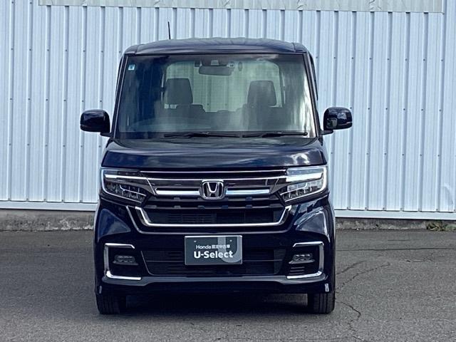 Ｎ－ＢＯＸカスタム Ｇ・Ｌターボホンダセンシング　プラズマクラスター技術搭載フルオート・エアコンディショナー　運転席＆助手席シートヒーター　両側ＰＷスライドドア　Ｂモニタ　Ｉストップ　セキュリティー　点検記録簿　ＵＳＢ接続　クルーズコントロール　ＰＷ（6枚目）