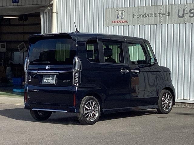 Ｎ－ＢＯＸカスタム Ｇ・Ｌターボホンダセンシング　プラズマクラスター技術搭載フルオート・エアコンディショナー　運転席＆助手席シートヒーター　両側ＰＷスライドドア　Ｂモニタ　Ｉストップ　セキュリティー　点検記録簿　ＵＳＢ接続　クルーズコントロール　ＰＷ（8枚目）